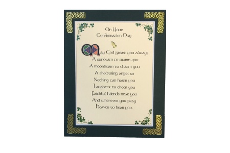 On Your Confirmation Day - 8x10 Matted