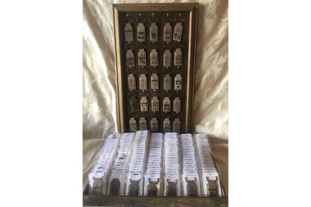 Coat of Arms Leatherette Keychains - FULL SET