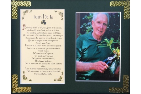 Irish He Is - 8x10 Matted Photo Verse