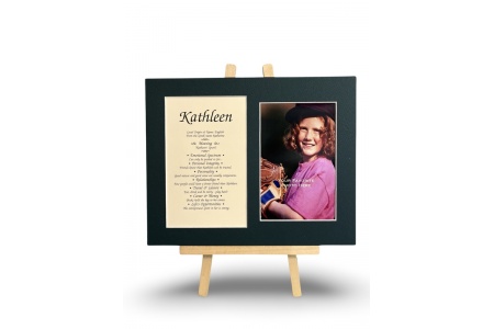 Girls 1000 SET - First Name Origin & Meaning 8x10 Matted PHOTO Prints