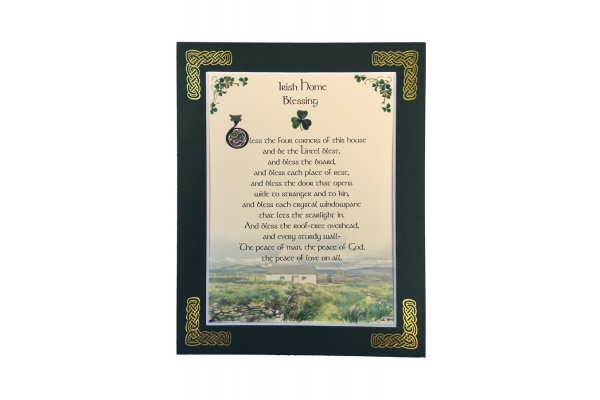 Irish home Blessing - 8x10 Matted