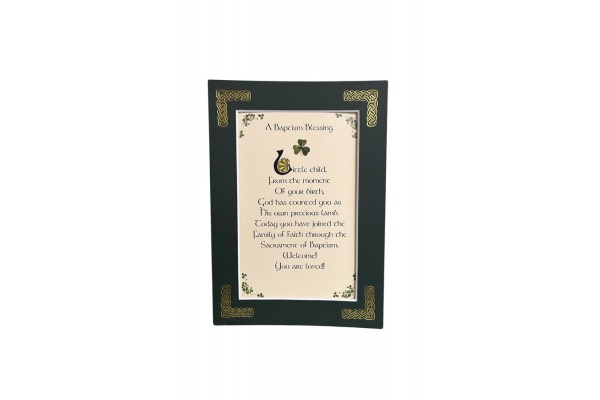 A Baptism Blessing - Little child from the moment - 5x7 Matted 