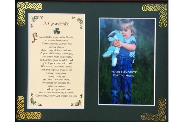 A Grandchild - 8x10 Matted Photo Verse
