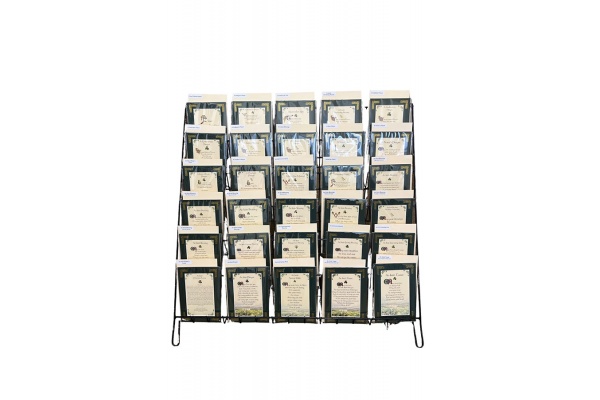 5 Table Top Displays - 156 Titles - 6 Of Each