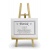 Baby Boys 400 SET - First Name Origin & Meaning 5x7 White Over Blue